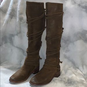 Bed Stu tall leather boots